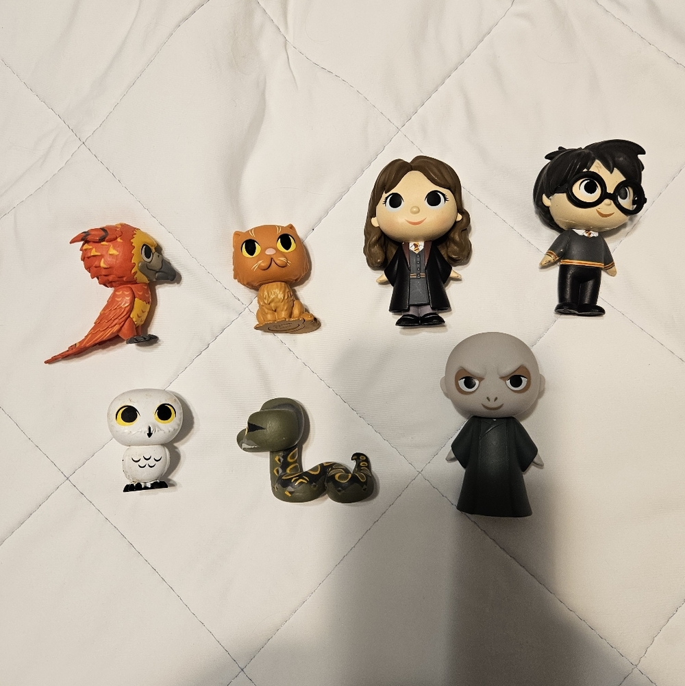 Set Of 7 Funko Harry Potter Mystery Minis
